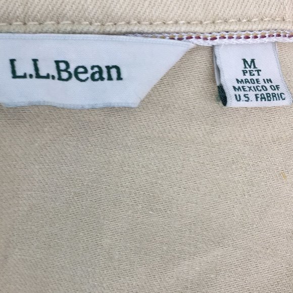 L.L. Bean Tan Jean Jacket - Picture 6 of 8